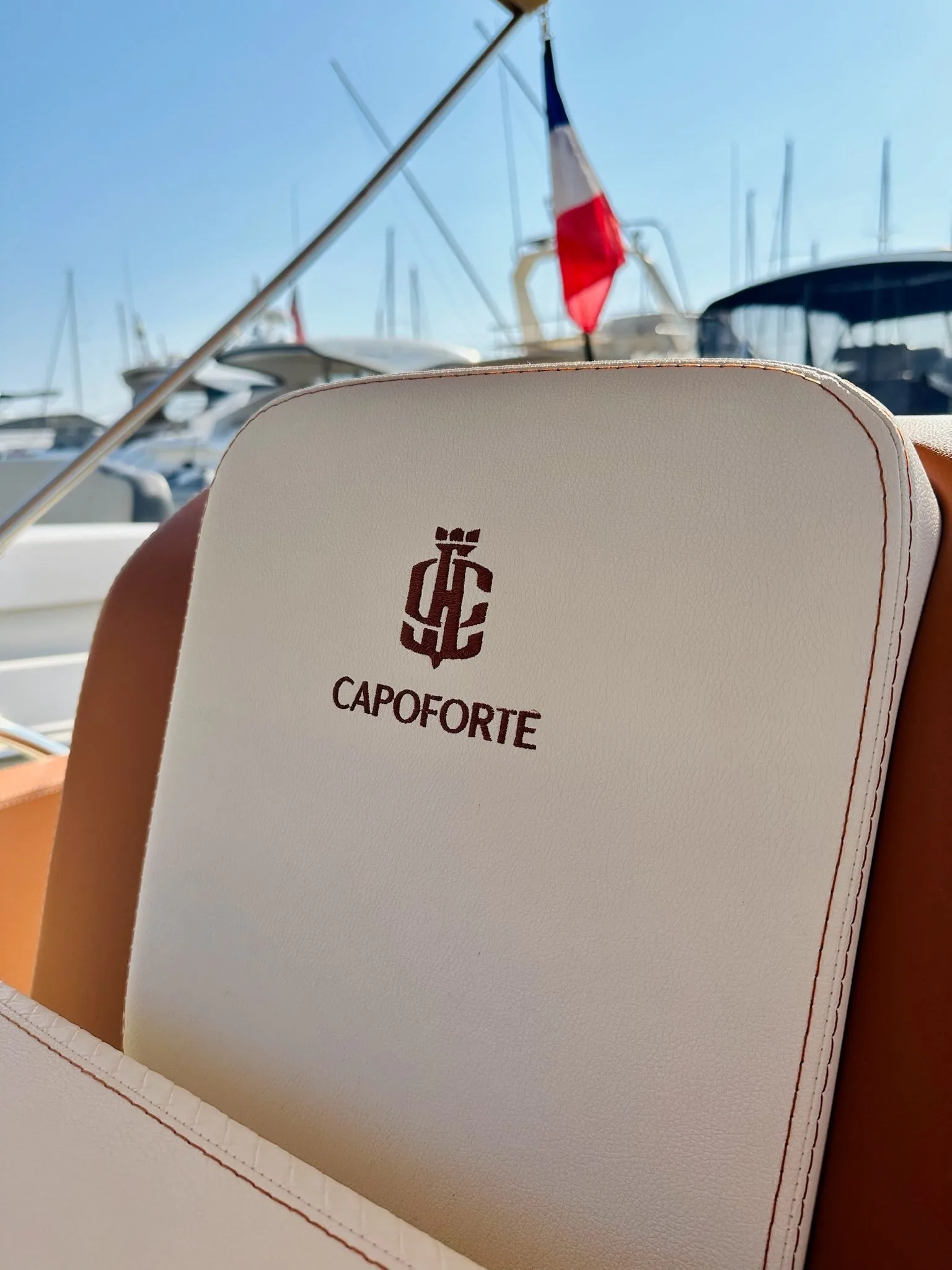 Siège Capoforte en cuir après nettoyage